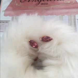 Amethyst Marquise shaped Earrings